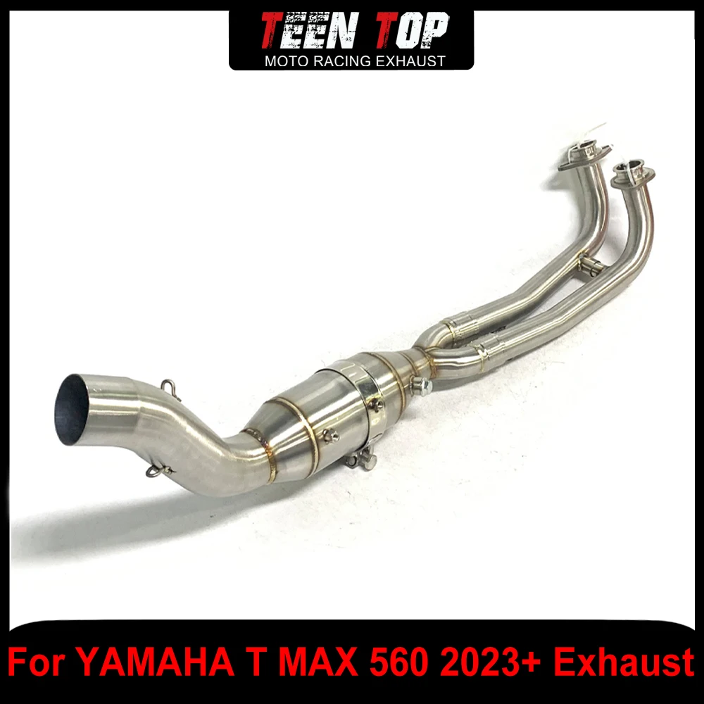 For YAMAHA T MAX 560 Exhaust Pipe Connect Tube Stainless Steel Motorcycle Escape Exhaust Front Link Pipe T-max 560 2023+
For YAMAHA T MAX 560 Exhaust Pipe Connect Tube Stainless Steel Motorcycle Escape Exhaust Front Link Pipe T-max 560 2023+