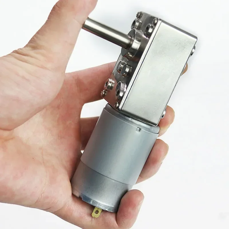 A 12V 24V 555 Turbo Worm DC Gear Motor Speed Regulation Self-locking Motor Micro Small Low Slow Speed Motor
A 12V 24V 555 Turbo Worm DC Gear Motor Speed Regulation Self-locking Motor Micro Small Low Slow Speed Motor