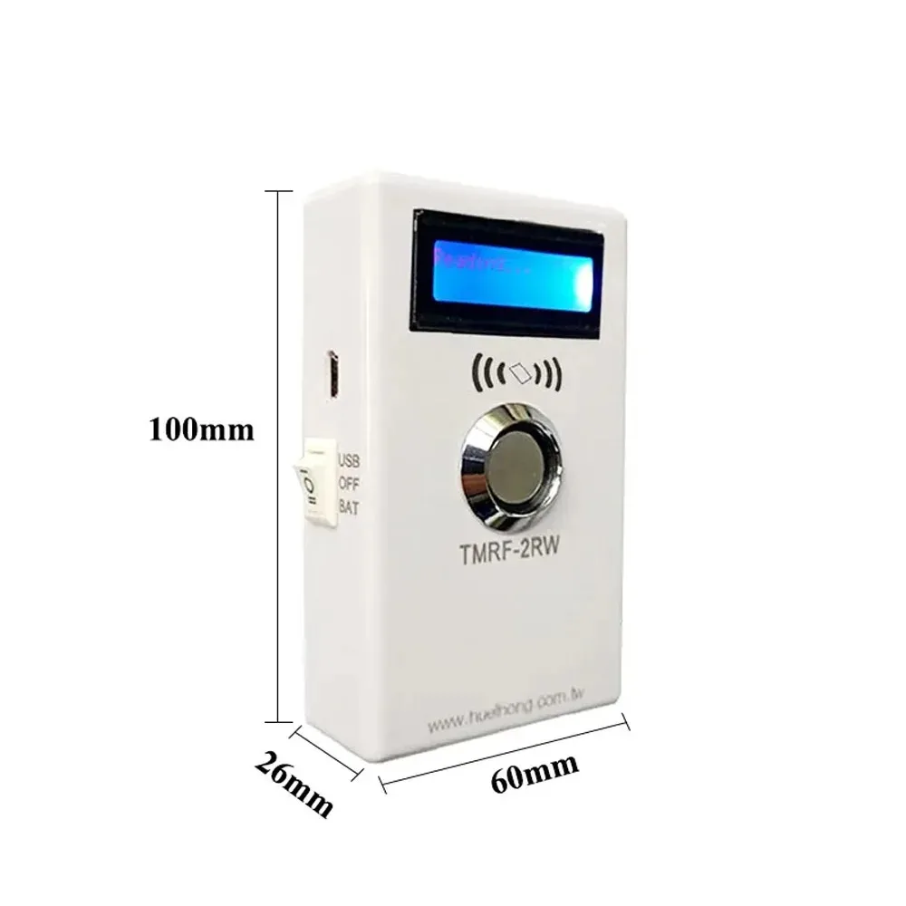 TMRF-2RW IButton DS1990A Duplicator 125KHz NFC RFID Reader Recorder T5577 Mini Tag 1KB Plastic Keychain for Hotel Access Control
TMRF-2RW IButton DS1990A Duplicator 125KHz NFC RFID Reader Recorder T5577 Mini Tag 1KB Plastic Keychain for Hotel Access Control