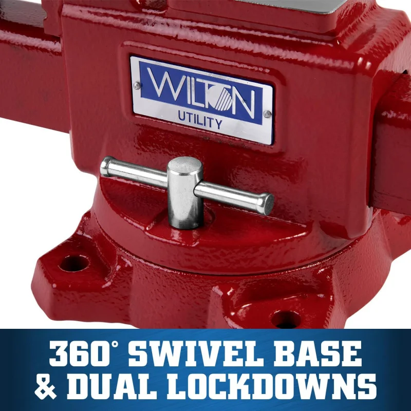 (UUX)Utility Bench Vise, 5-1/2" Jaw Width, 5" Jaw Opening, 3-1/4" Throat (Model 675U) UZ
(UUX)Utility Bench Vise, 5-1/2" Jaw Width, 5" Jaw Opening, 3-1/4" Throat (Model 675U) UZ