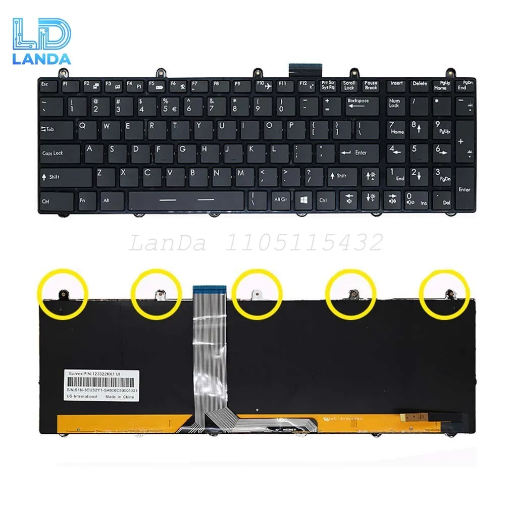 Keyboard For MSI GE60 2PL-403XCN 2PC-865XCN CX70 CX61 GP60 GE70 US Backlight
Keyboard For MSI GE60 2PL-403XCN 2PC-865XCN CX70 CX61 GP60 GE70 US Backlight
