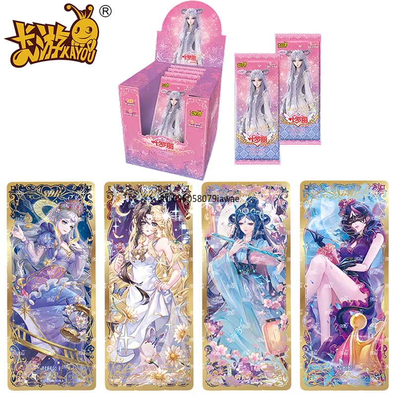 KAYOU Официальная подлинная карта Ye Luoli Elf Dream Crystal Diamond Pack Коллекционные карты Аниме Периферийные игрушки Флэш-карта Подарки
KAYOU Официальная подлинная карта Ye Luoli Elf Dream Crystal Diamond Pack Коллекционные карты Аниме Периферийные игрушки Флэш-карта Подарки
