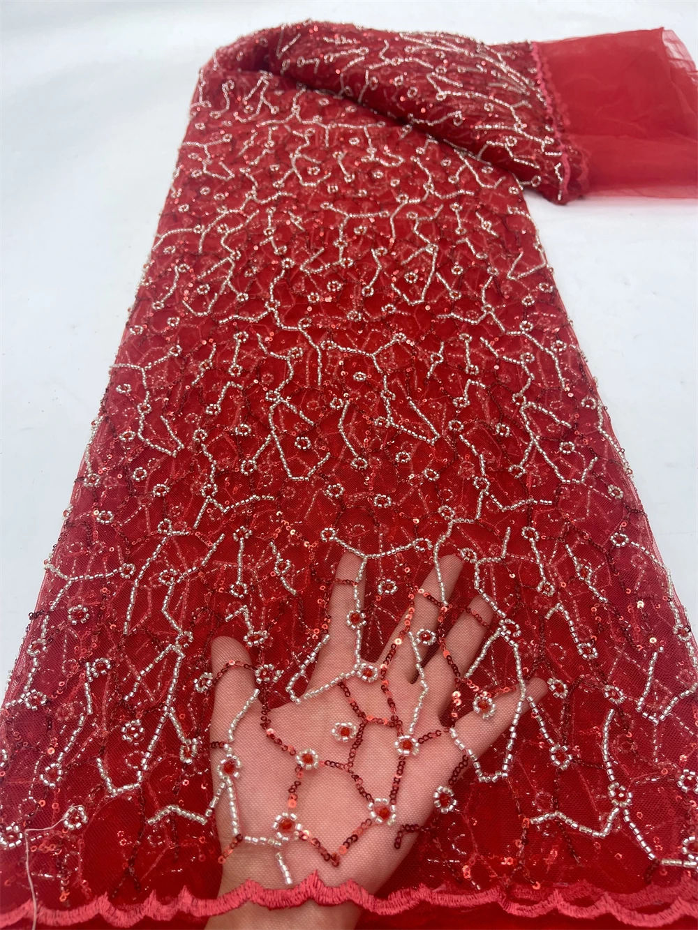 French Brocade Lace Fabric 2024 Newest African Lace Fabric Embroidery Jacquard Tissue For Women Wedding Party Dresses
French Brocade Lace Fabric 2024 Newest African Lace Fabric Embroidery Jacquard Tissue For Women Wedding Party Dresses