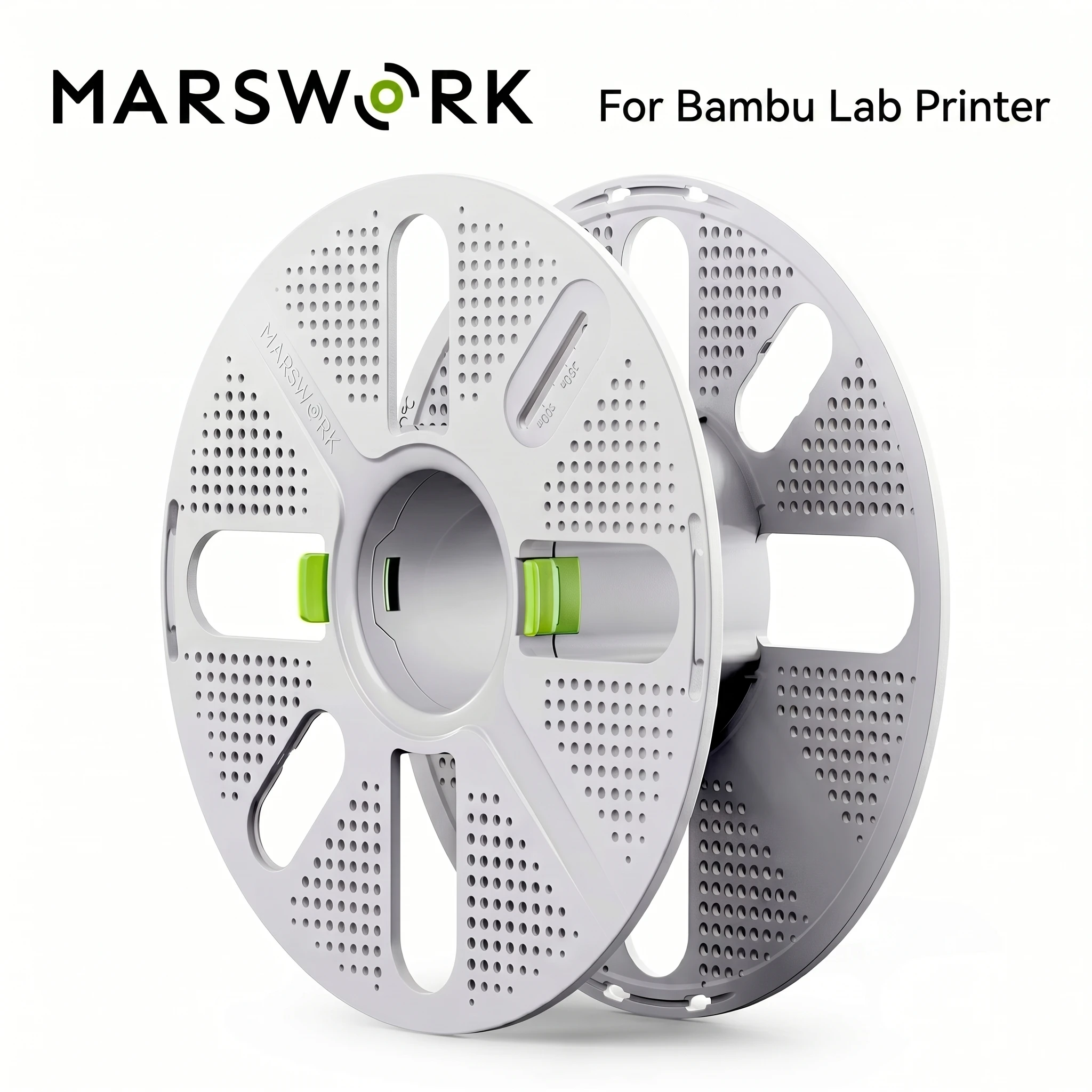 Quick-Swap Reusable Spool for Refill Filament Compatible with Bambu Lab 3D Printers Empty Filament Spool
Quick-Swap Reusable Spool for Refill Filament Compatible with Bambu Lab 3D Printers Empty Filament Spool
