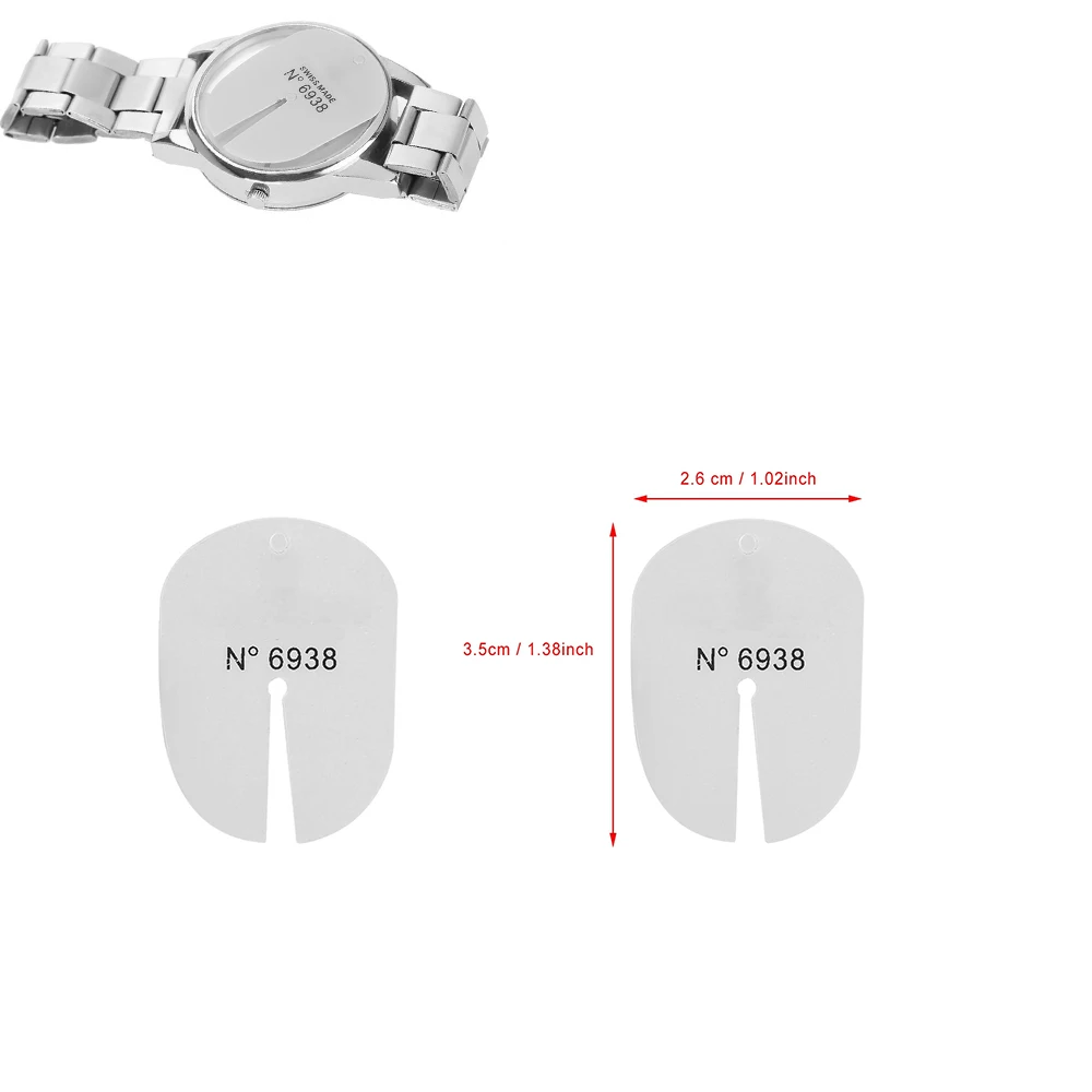 2Piece Plastic Watch Dial Protectors Protection Sheet for Removing Changing Watch Wristwatch Hands Watch Part Repair Accessory
2Piece Plastic Watch Dial Protectors Protection Sheet for Removing Changing Watch Wristwatch Hands Watch Part Repair Accessory