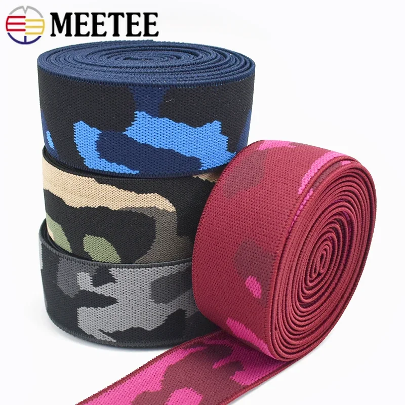 1-5Meters 38mm Camouflage Elastic Bands Pants Waist Nylon Rubber Bands Backpack Clothes Stretch Ribbon DIY Sewing Accessories
1-5Meters 38mm Camouflage Elastic Bands Pants Waist Nylon Rubber Bands Backpack Clothes Stretch Ribbon DIY Sewing Accessories