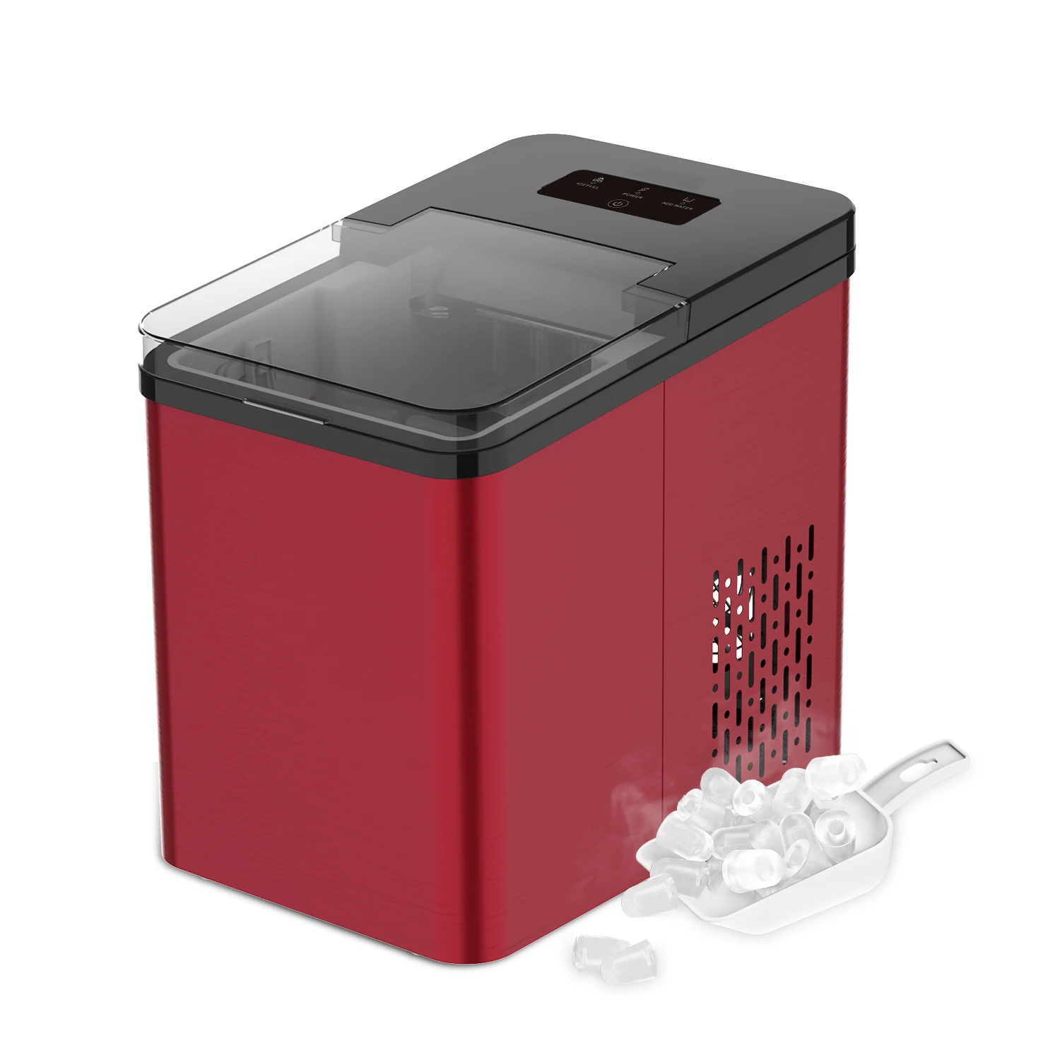Customized Portable 12KG Mini Electric Ice Maker Machine Countertop Self-Cleaning Function for Home Party Hotel ETL CE CB
Customized Portable 12KG Mini Electric Ice Maker Machine Countertop Self-Cleaning Function for Home Party Hotel ETL CE CB