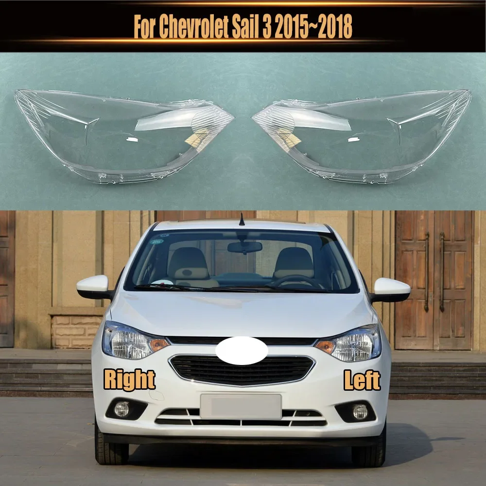 For Chevrolet Sail 3 2015~2018 Transparent Lampshade Headlamp Cover Lamp Shade Headlight Shell Lens Plexiglass Car Accessories
For Chevrolet Sail 3 2015~2018 Transparent Lampshade Headlamp Cover Lamp Shade Headlight Shell Lens Plexiglass Car Accessories