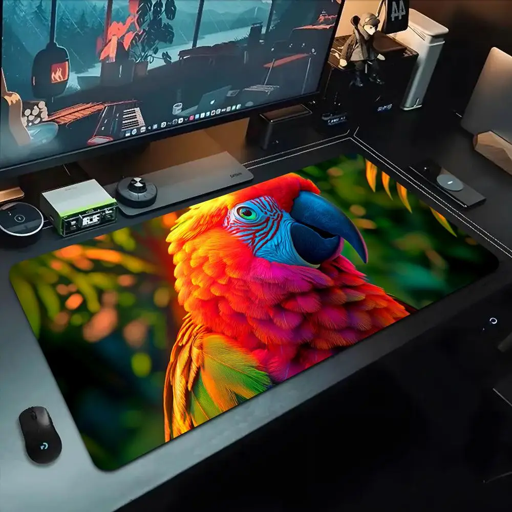 Красочный коврик для мыши с изображением попугая, 500x1000 мм, большой игровой коврик для мыши, геймерский коврик XL, резиновый коврик для клавиатуры, коврик для ноутбука, настольный коврик
Красочный коврик для мыши с изображением попугая, 500x1000 мм, большой игровой коврик для мыши, геймерский коврик XL, резиновый коврик для клавиатуры, коврик для ноутбука, настольный коврик