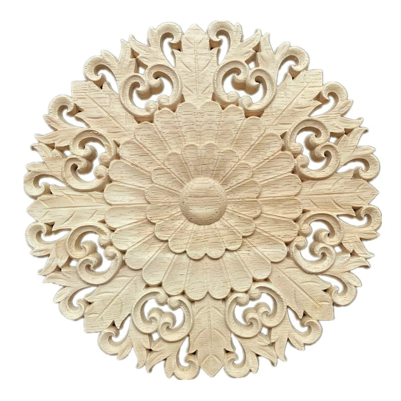 15/20/24/30cm Rubber Wood Carved Corner Onlay Applique Exquisite Unpainted Vintage Home Decoration Accessories Figurine
15/20/24/30cm Rubber Wood Carved Corner Onlay Applique Exquisite Unpainted Vintage Home Decoration Accessories Figurine