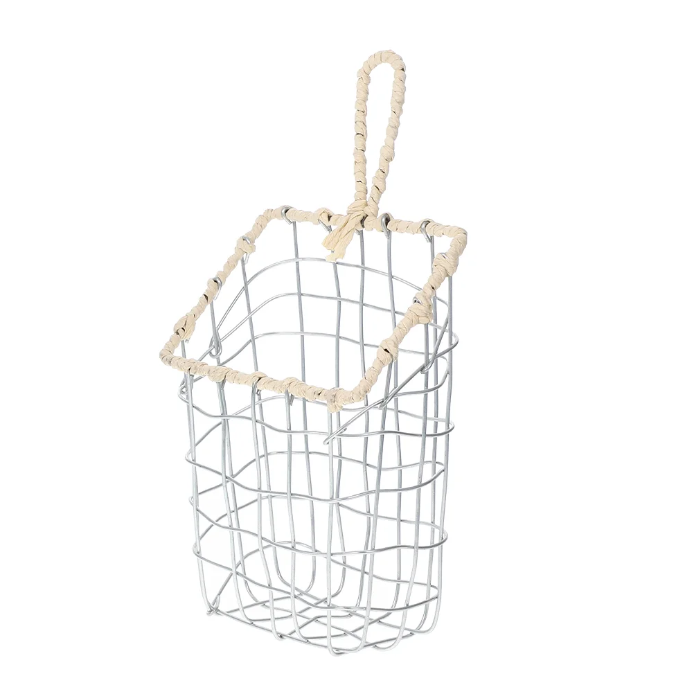Storage Basket Kitchen Wall Organizer Hanging Baskets Vegetable for Sundries Fruit Silver
Storage Basket Kitchen Wall Organizer Hanging Baskets Vegetable for Sundries Fruit Silver
