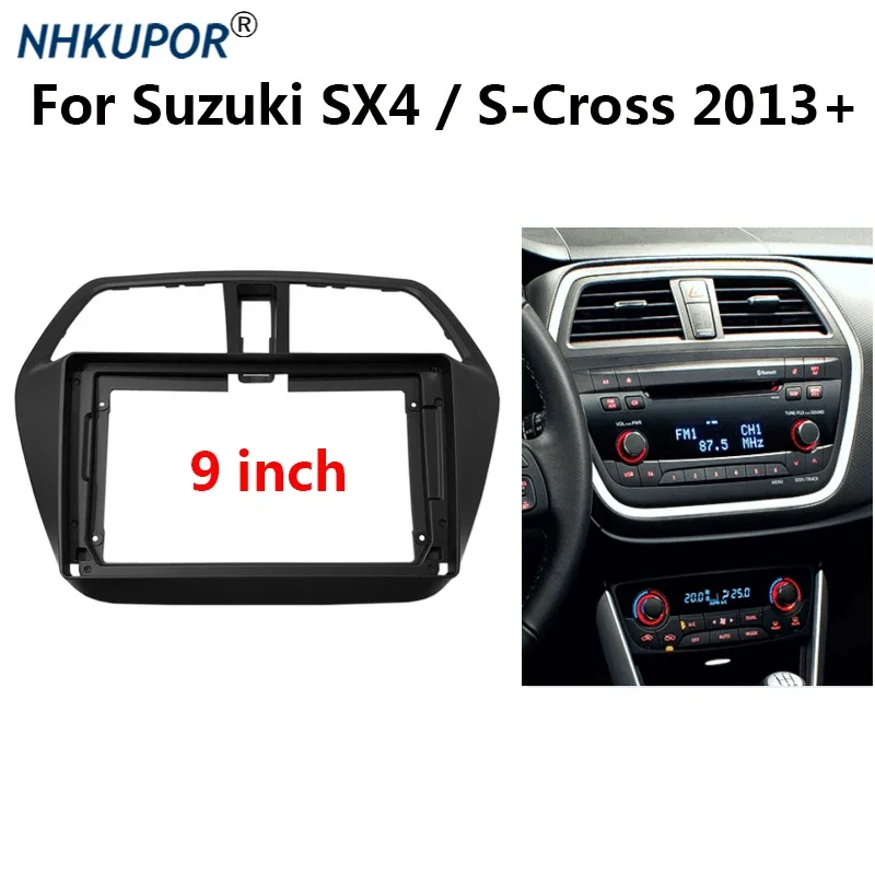 Комплект рамки автомобильного радио для Suzuki SX4/S-Cross 2013+, автостерео CD/DVD-плеер, установка панели приборной панели, крепление на лице, отделка
Комплект рамки автомобильного радио для Suzuki SX4/S-Cross 2013+, автостерео CD/DVD-плеер, установка панели приборной панели, крепление на лице, отделка