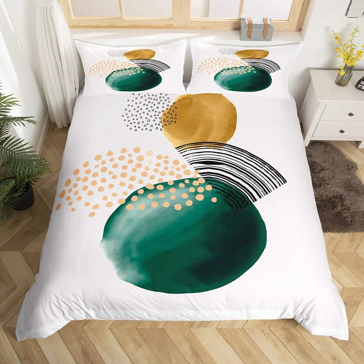 Abstract Red Sun Geometric Lines Duvet Cover Aesthetic Bedding Set Vintage Minimalist Comforter Cover Modern Circle Quilt Cover
Abstract Red Sun Geometric Lines Duvet Cover Aesthetic Bedding Set Vintage Minimalist Comforter Cover Modern Circle Quilt Cover