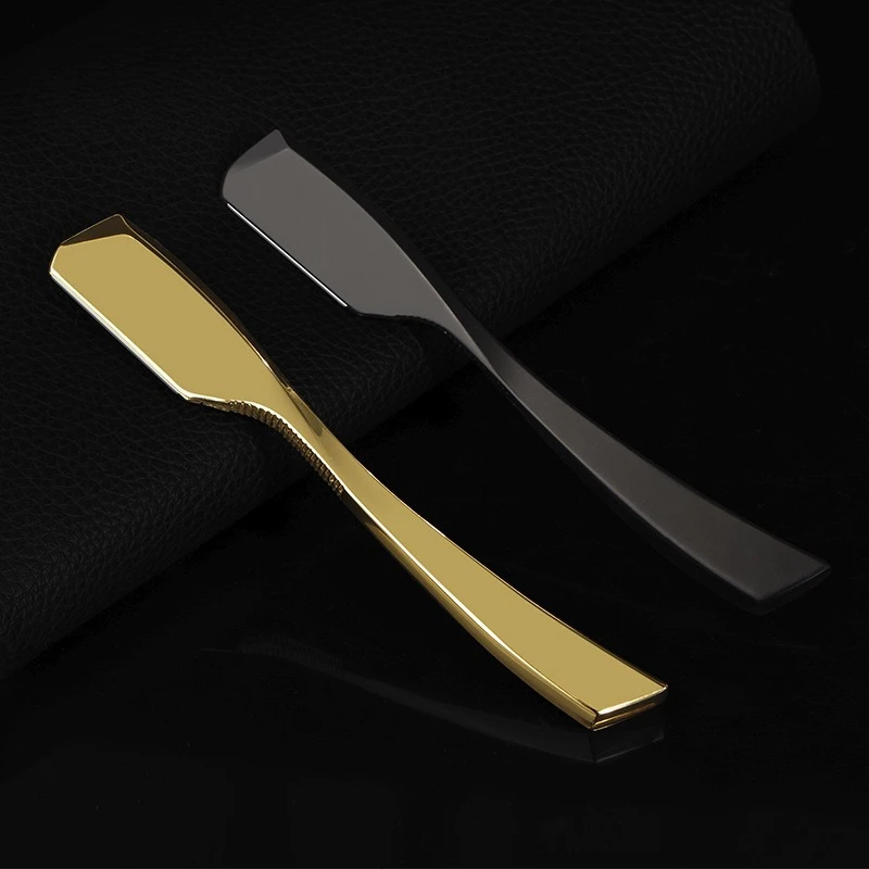 Straight Edge Barber Razor Stable Haircut Beard Eyebrow Zinc Alloy Shaving Tool Manual Depilation Razor Hairdresser Trimming
Straight Edge Barber Razor Stable Haircut Beard Eyebrow Zinc Alloy Shaving Tool Manual Depilation Razor Hairdresser Trimming