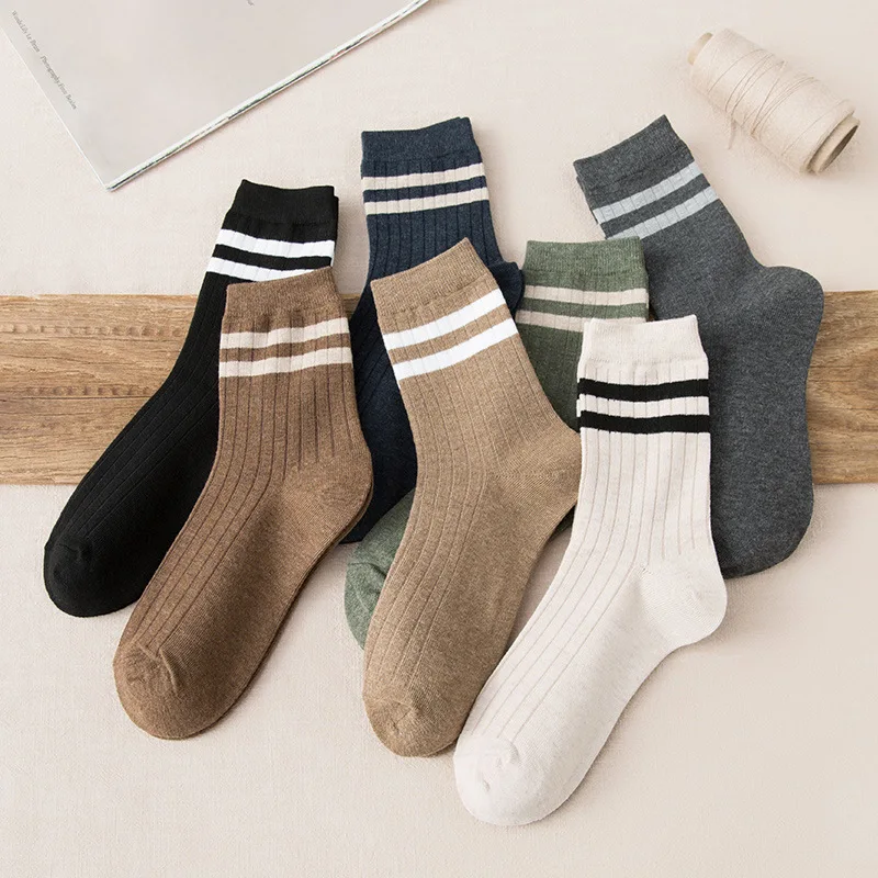 Men Socks 100 Cotton Fashion High Skateboard Streetwear Happy Long Sox Short Crew Socks Black White Stripe Crew Mens Sock Sports
Men Socks 100 Cotton Fashion High Skateboard Streetwear Happy Long Sox Short Crew Socks Black White Stripe Crew Mens Sock Sports