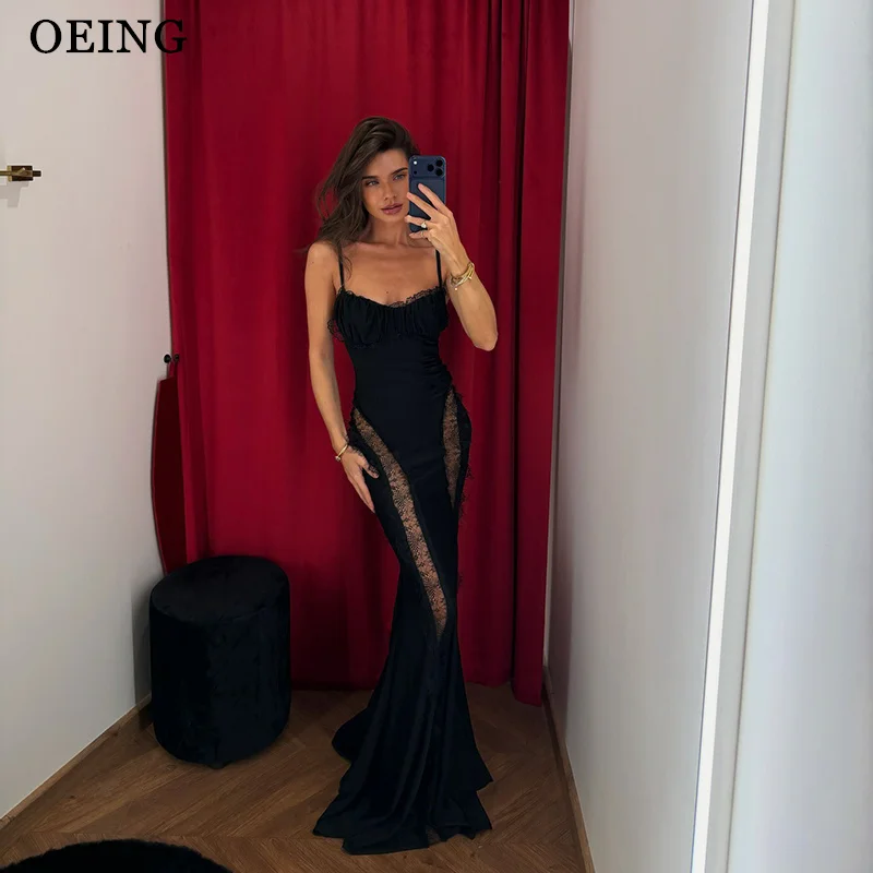 OEING Sexy Mermaid Prom Dresses Chiffon Spaghetti Strap Cut-out Floor Length Party Dresses שמלות ערב Customized
OEING Sexy Mermaid Prom Dresses Chiffon Spaghetti Strap Cut-out Floor Length Party Dresses שמלות ערב Customized