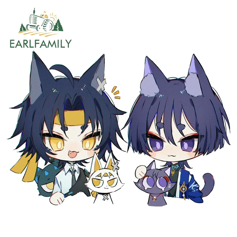 EARLFAMILY Genshin Impact Wanderer With Asaba Harumasa Car Stickers Creative Lovely Cartoon Graphics Decals Simple Car Goods
EARLFAMILY Genshin Impact Wanderer With Asaba Harumasa Car Stickers Creative Lovely Cartoon Graphics Decals Simple Car Goods