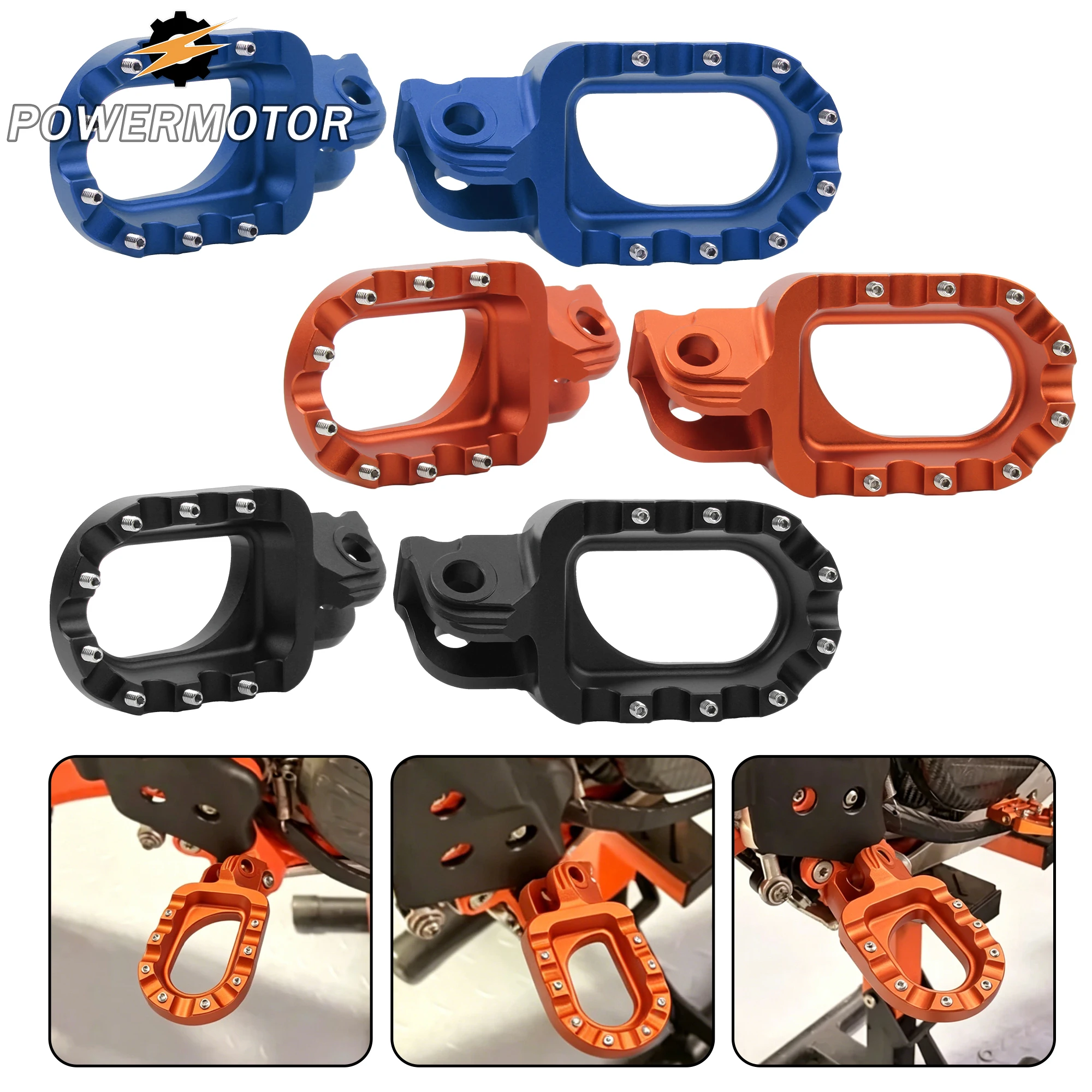 Enduro Motorcycle Foot Rests For KTM EXC SX XCF SXF XC XCW XCFW 68-450 SMC R 690 ADVENTURE 990 DirtBike Footpegs Modified Parts
Enduro Motorcycle Foot Rests For KTM EXC SX XCF SXF XC XCW XCFW 68-450 SMC R 690 ADVENTURE 990 DirtBike Footpegs Modified Parts