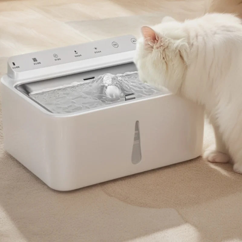 A 5-liter Capacity Wireless Sensor Can Multi-cycle Live Water Filter Pet Automatic Water Dispenser Silent Smart Pet Water Feeder
A 5-liter Capacity Wireless Sensor Can Multi-cycle Live Water Filter Pet Automatic Water Dispenser Silent Smart Pet Water Feeder