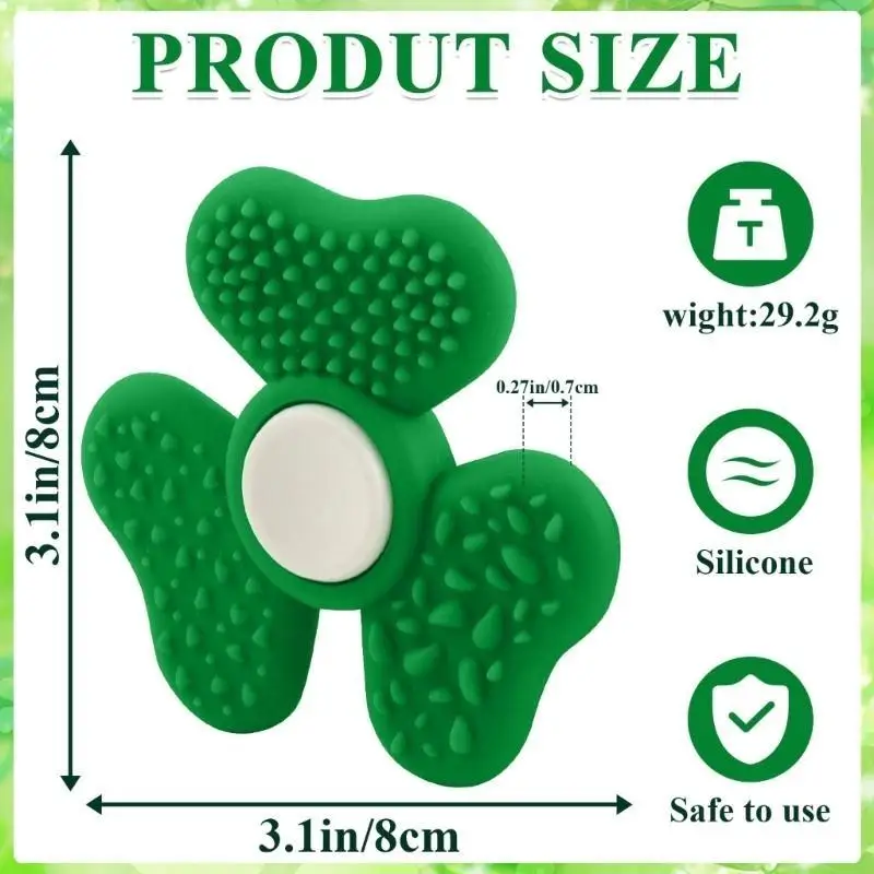 97BC Clovers Design Texture Spinner вращающаяся игрушка с прядильщицей для офисного стола домов
97BC Clovers Design Texture Spinner вращающаяся игрушка с прядильщицей для офисного стола домов