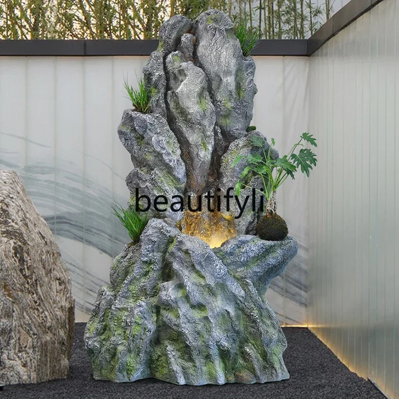 Cy56 Chinese rockery flowing water fountain landscaping entrance courtyard floor decoration large ornament
Cy56 Chinese rockery flowing water fountain landscaping entrance courtyard floor decoration large ornament