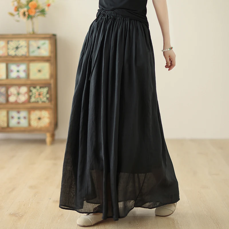 Large Size Artistic Double Layered Spring Autumn Style Fairy Atmosphere Versatile Elastic Waist Slimming Casual Double Layere...
Large Size Artistic Double Layered Spring Autumn Style Fairy Atmosphere Versatile Elastic Waist Slimming Casual Double Layere...