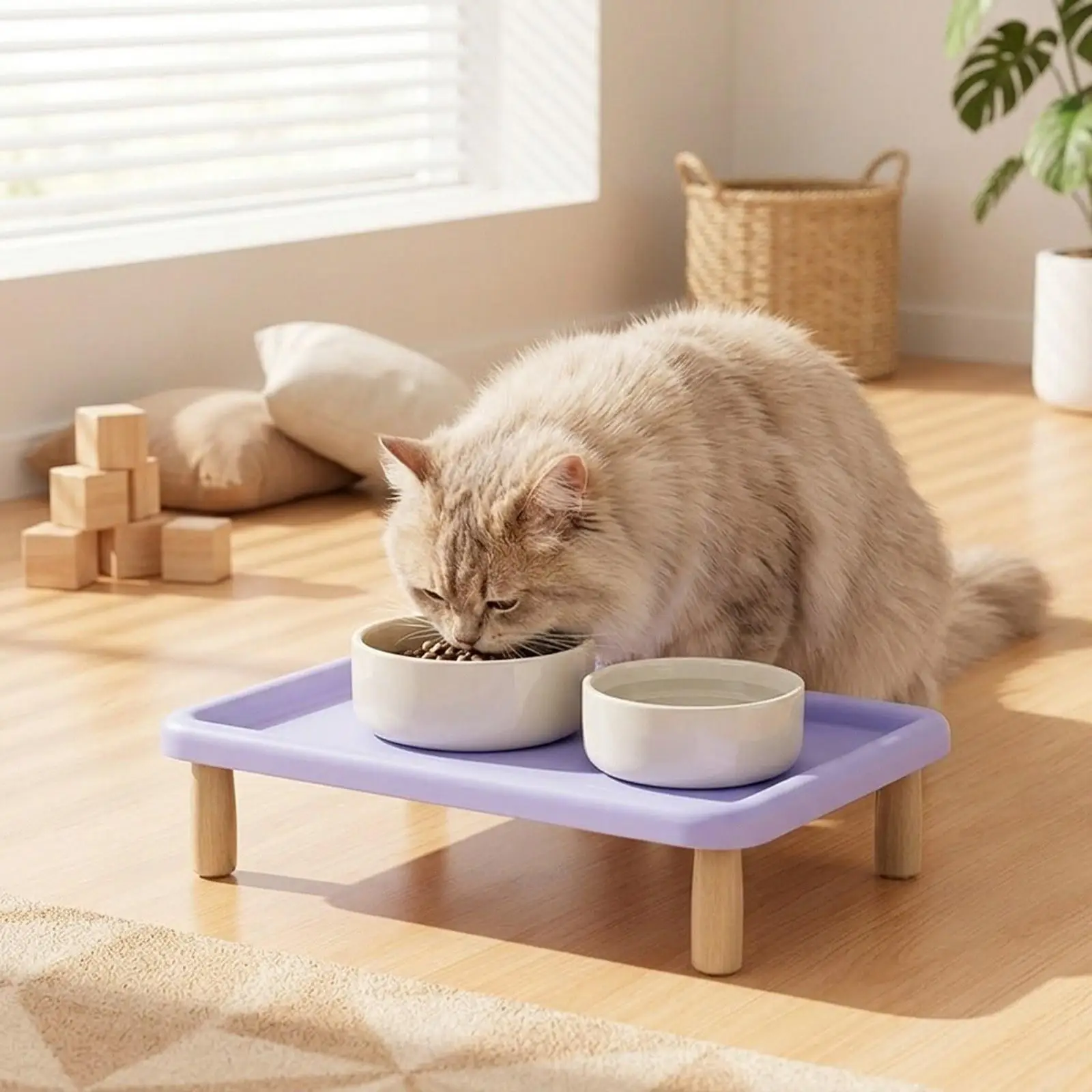 Elevated Feeder Dog Bowl Stand Cat Water Food Rack Pet Supplies for Automatic Pet Feeder Feeding
Elevated Feeder Dog Bowl Stand Cat Water Food Rack Pet Supplies for Automatic Pet Feeder Feeding