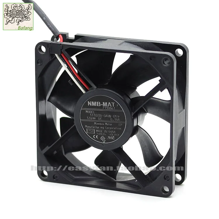 Jinlingge для NMB-MAT Minebea 3110SB-04W-B59 8 см 3PIN 8025 охлаждающий вентилятор с двойным шарикоподшипником
Jinlingge для NMB-MAT Minebea 3110SB-04W-B59 8 см 3PIN 8025 охлаждающий вентилятор с двойным шарикоподшипником