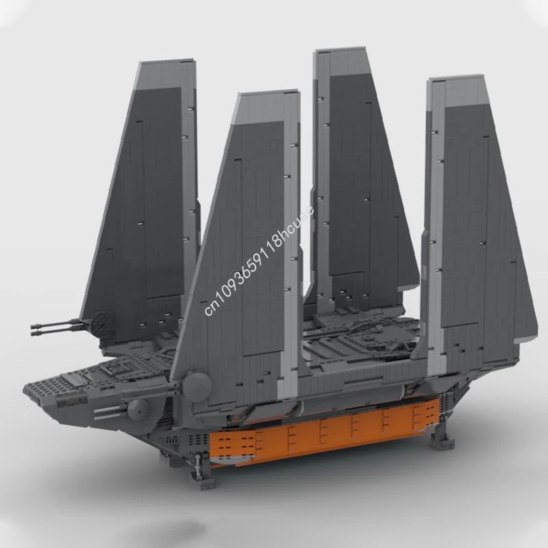 4481 шт. MOC Zeta-класс Heavy Cargo Shuttle Star Battle Строительные блоки для развития терпении и концентрации Рождественская игрушка в подарок 
4481 шт. MOC Zeta-класс Heavy Cargo Shuttle Star Battle Строительные блоки для развития терпении и концентрации Рождественская игрушка в подарок