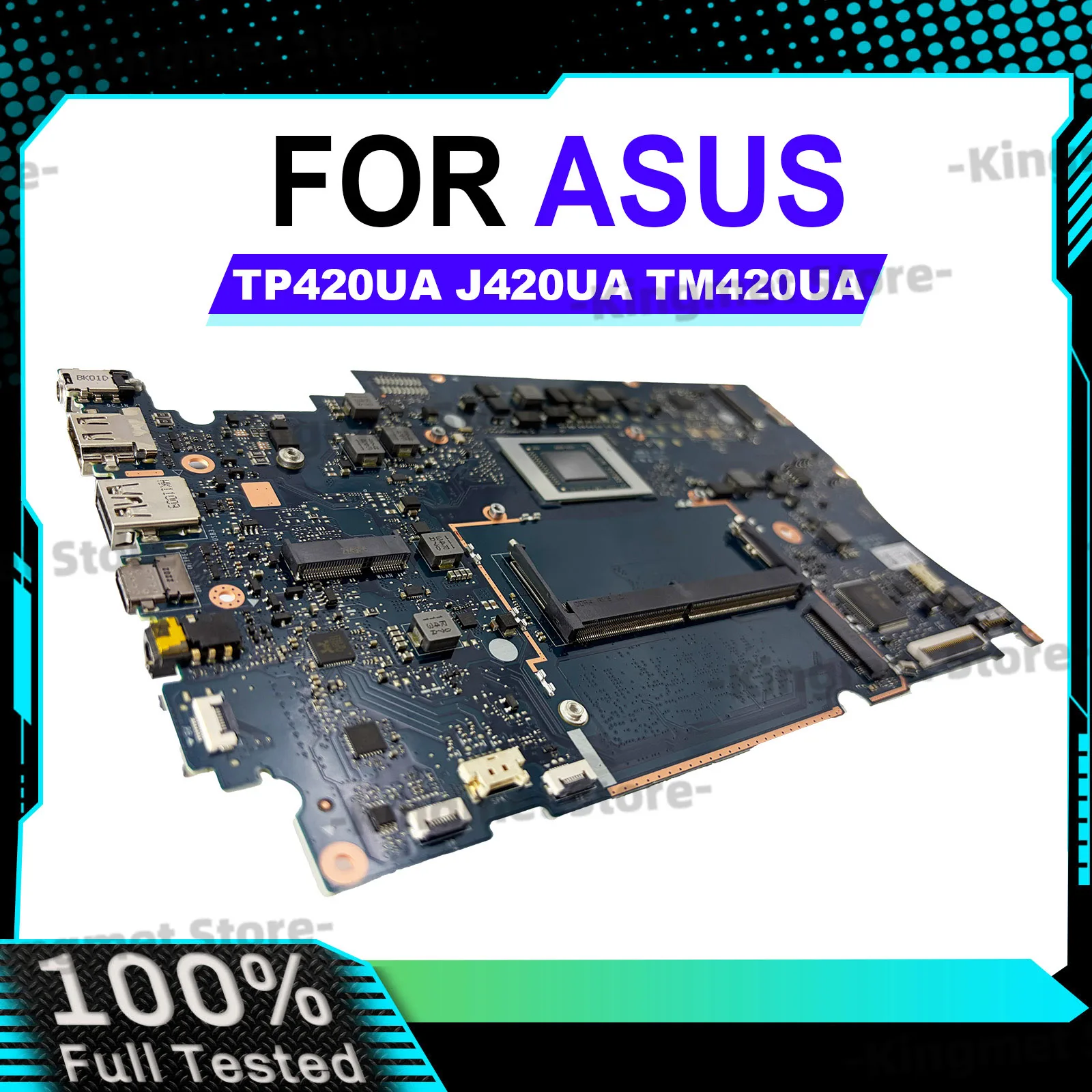 TP420UA Laptop Motherboard For ASUS VivoBook Flip TP420U J420UA TM420UA TP420UA Mainboard With R3 R5 R7 CPU 100% tests OK stk
TP420UA Laptop Motherboard For ASUS VivoBook Flip TP420U J420UA TM420UA TP420UA Mainboard With R3 R5 R7 CPU 100% tests OK stk