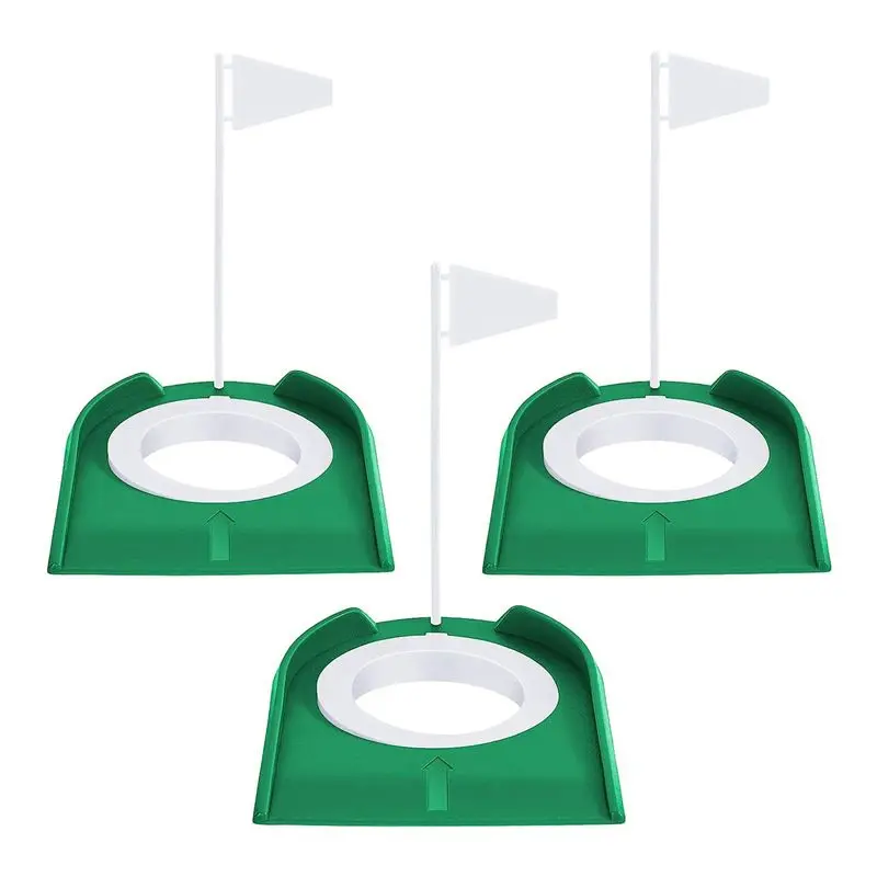 [NEW!ABKG】 3 Pcs Golf Putting Cup Golf Hole Training Aids Golf Accessories Golf Training Putters With Plastic Flag
[NEW!ABKG】 3 Pcs Golf Putting Cup Golf Hole Training Aids Golf Accessories Golf Training Putters With Plastic Flag