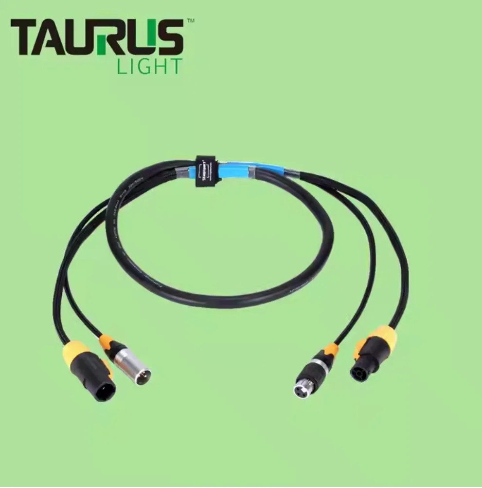 DMX & Power 2 in 1 Combine Cable with Powercon True1 Connector 3pin/5pin 3x2.5mm Combine 512 Power Wires Stage
DMX & Power 2 in 1 Combine Cable with Powercon True1 Connector 3pin/5pin 3x2.5mm Combine 512 Power Wires Stage
