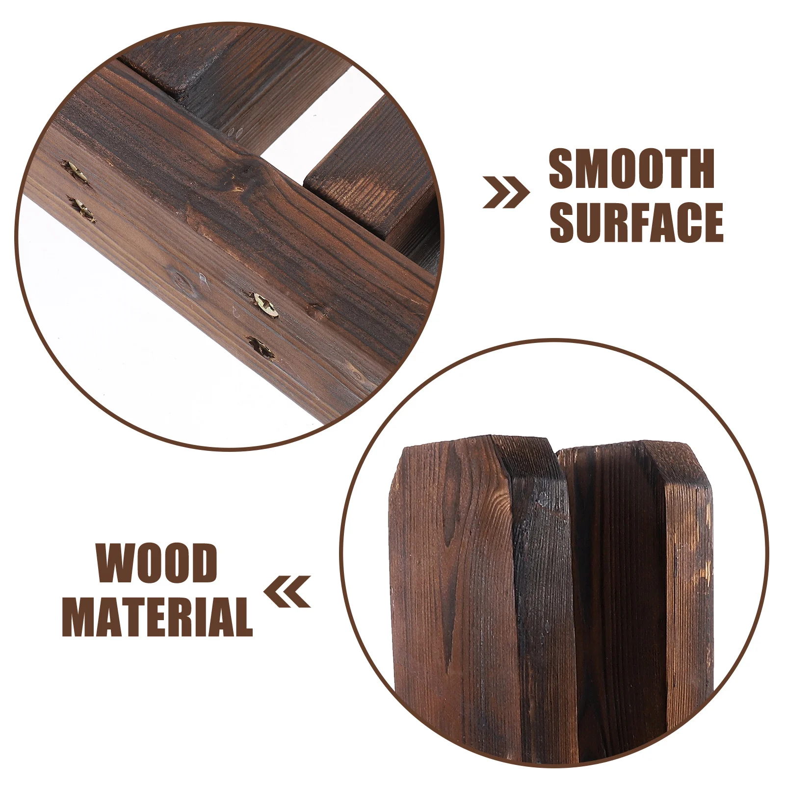 Wooden Fence Base Sturdy Natural Finish Long-Lasting Weather-Resistant for Small Garden Yard Balcony Fence Support Holder Fixing
Wooden Fence Base Sturdy Natural Finish Long-Lasting Weather-Resistant for Small Garden Yard Balcony Fence Support Holder Fixing