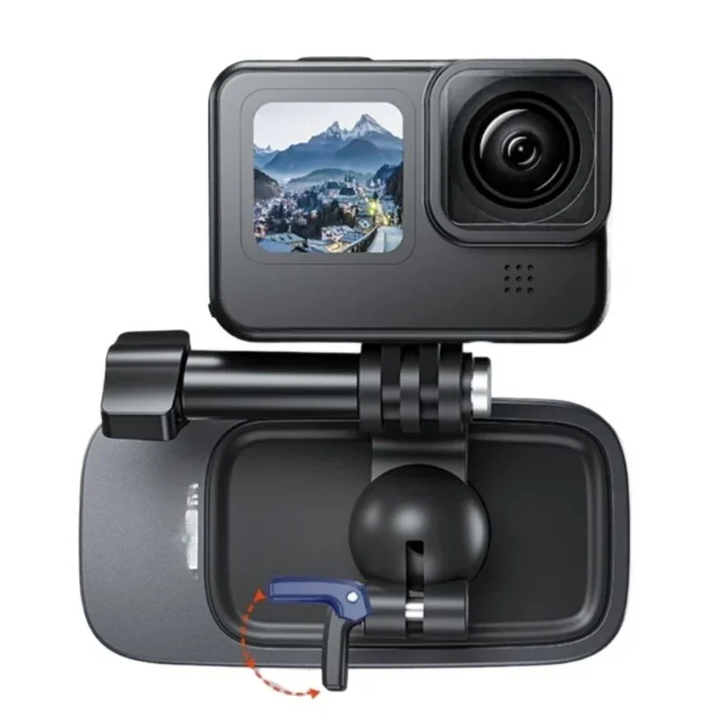 Magnetic universal ball head backpack clip for gopro insta360 action camera bag
Magnetic universal ball head backpack clip for gopro insta360 action camera bag
