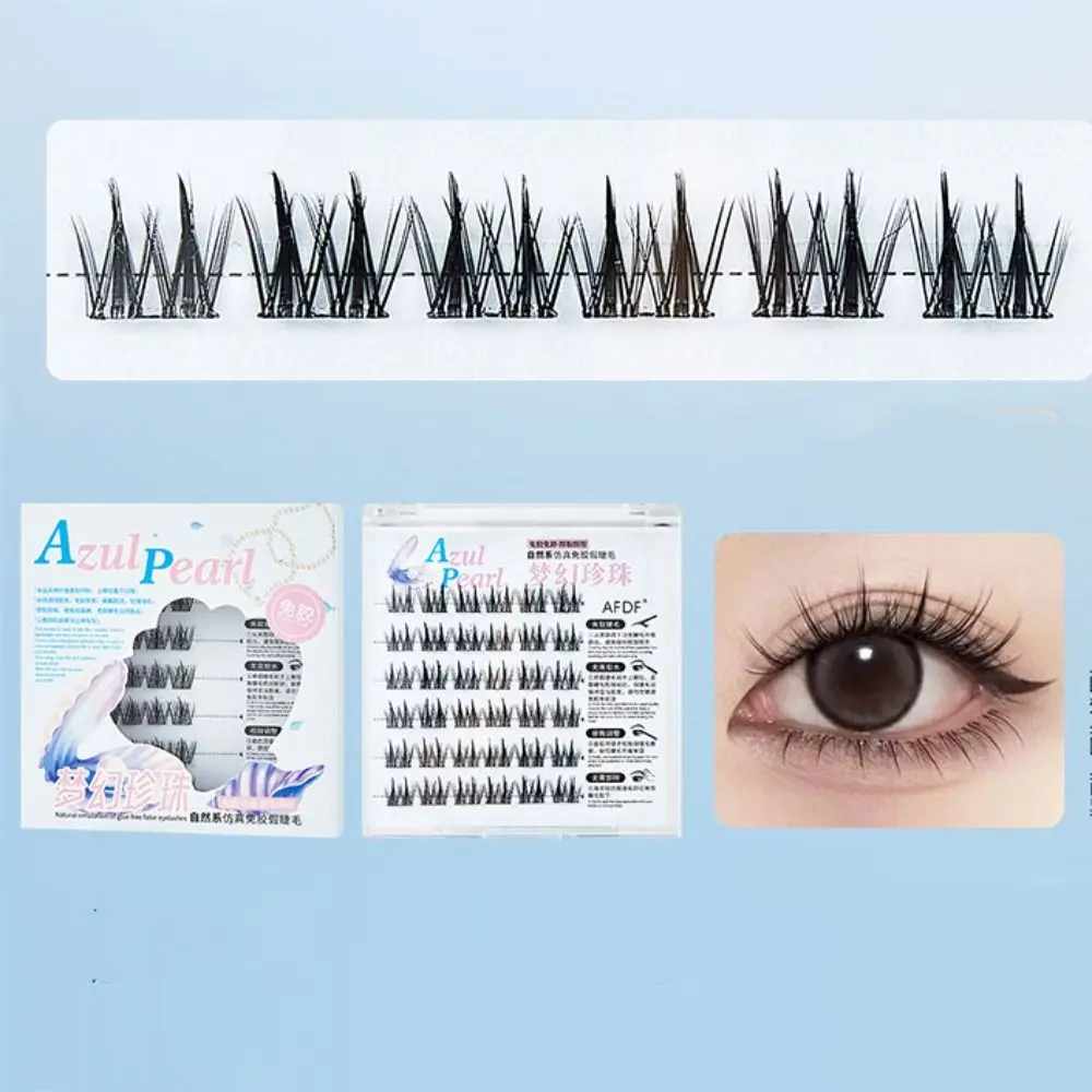 DIY Glue-Free Fake Lashes Soft Makeup Self-adhesive False Eyelashes Resuable Extension Segmented Eyelashes Bundles Travel
DIY Glue-Free Fake Lashes Soft Makeup Self-adhesive False Eyelashes Resuable Extension Segmented Eyelashes Bundles Travel