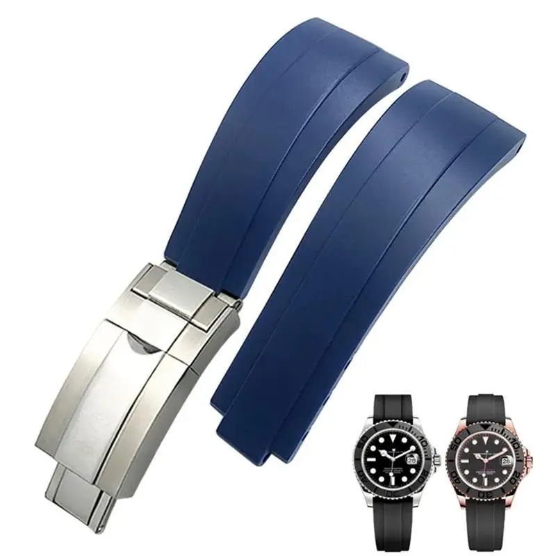 20mm 21mm Rubber Short Buckle Watchband Fit for Rolex Daytona Submariner Role OYSTERFLEX Yacht Master Small Wrist Silicone Strap
20mm 21mm Rubber Short Buckle Watchband Fit for Rolex Daytona Submariner Role OYSTERFLEX Yacht Master Small Wrist Silicone Strap