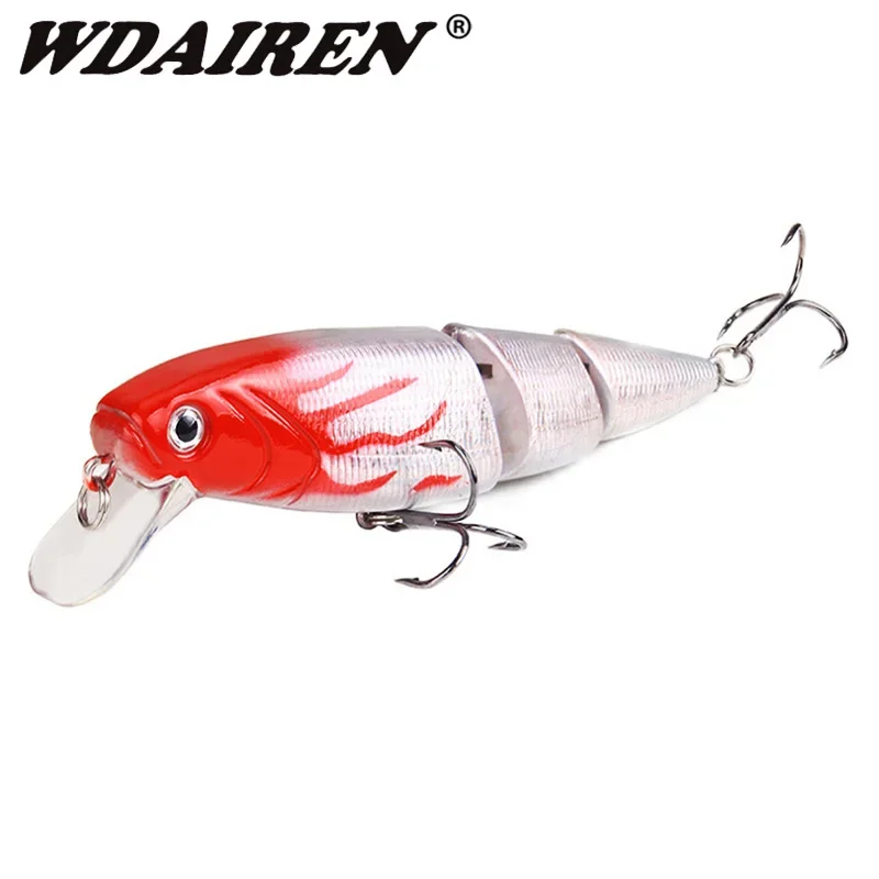1 Pc Multi-Section Minnow Floating Wobblers Fishing Lure 11cm 15g Artificial Hard Bait Crankbait for Perch Bass Fishing Tackle
1 Pc Multi-Section Minnow Floating Wobblers Fishing Lure 11cm 15g Artificial Hard Bait Crankbait for Perch Bass Fishing Tackle