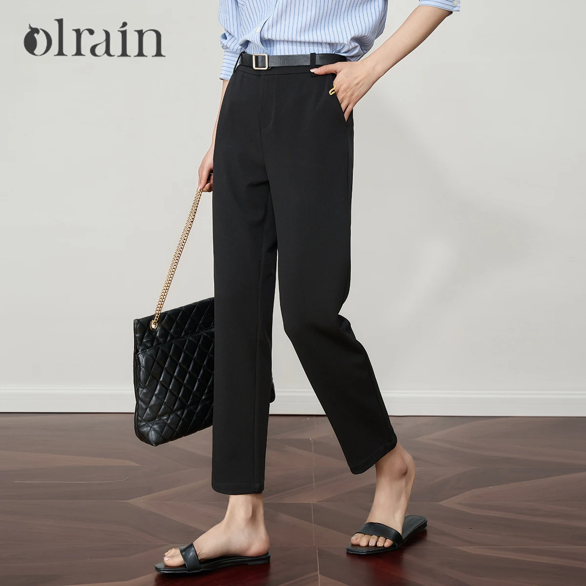 OLrain Straight Cropped Dress Pants 2025 Office Ladies Ankle Length Black Pant Female Tailored Trousers Women Bottoms O57XK98623
OLrain Straight Cropped Dress Pants 2025 Office Ladies Ankle Length Black Pant Female Tailored Trousers Women Bottoms O57XK98623