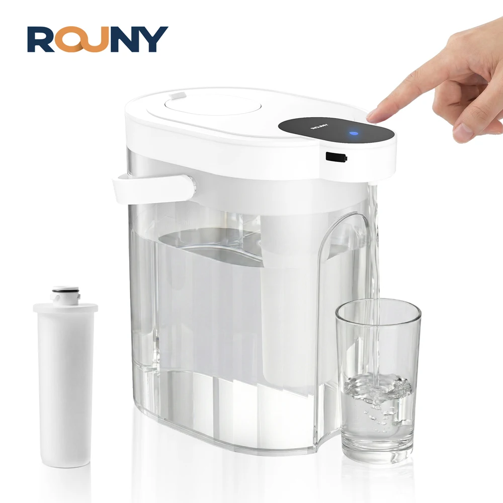 ROUNY 4L Water Filter Purifier Portable Water Automatic Water Dispenser with Touch Switch, Water Softener for Home Kitchen
ROUNY 4L Water Filter Purifier Portable Water Automatic Water Dispenser with Touch Switch, Water Softener for Home Kitchen