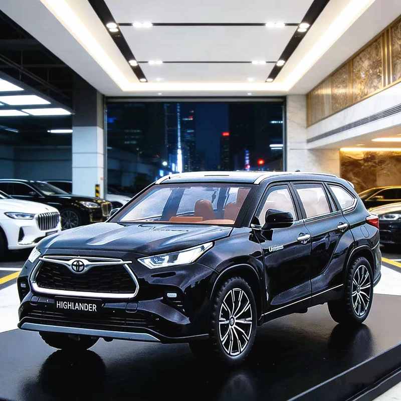 Модель внедорожника Toyota Highlander 1:24, литая под давлением, металлическая, с имитацией звука и света, подарок на день рождения для детей
Модель внедорожника Toyota Highlander 1:24, литая под давлением, металлическая, с имитацией звука и света, подарок на день рождения для детей