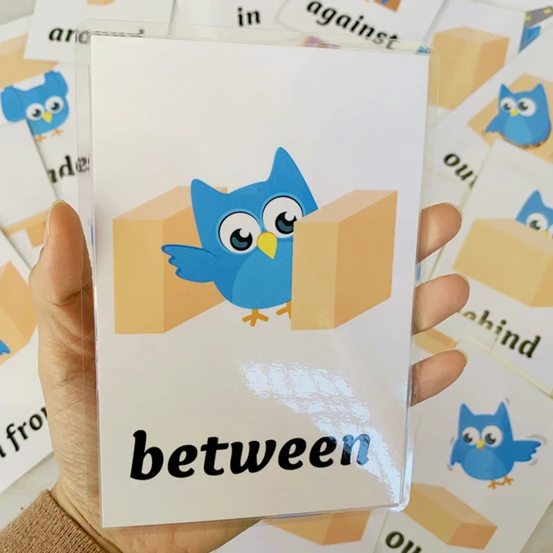 20pcs Flash Cards Position Preposition English Learning Cards Early Educational For Children Memory Game Teacher Teaching Aids
20pcs Flash Cards Position Preposition English Learning Cards Early Educational For Children Memory Game Teacher Teaching Aids