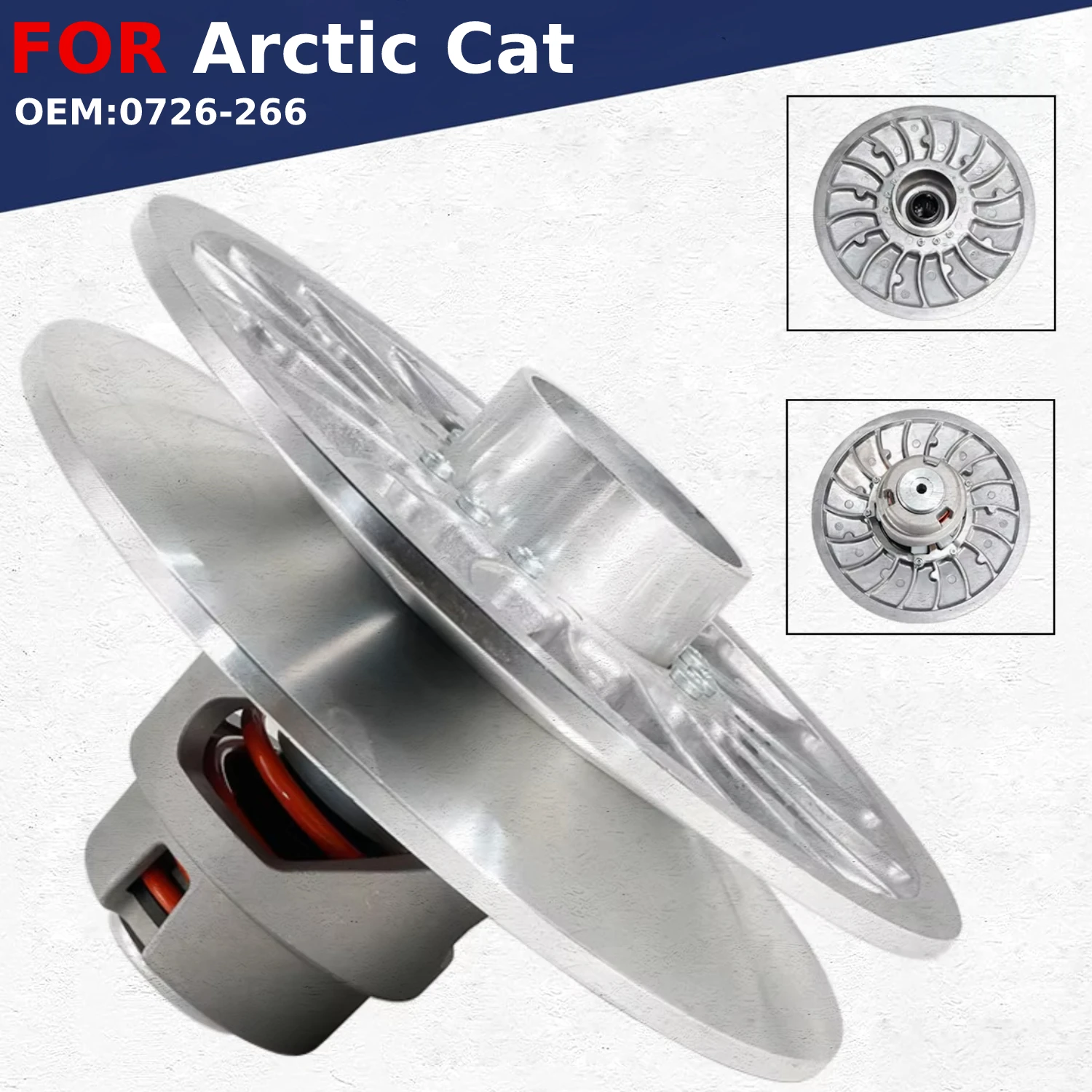 Motorcycle Rear Primary Drive Clutch Drum 0726-266 For Arctic Cat Crossfire 1000 EFI / 800 EFI Sno Pro International / Nightfire
Motorcycle Rear Primary Drive Clutch Drum 0726-266 For Arctic Cat Crossfire 1000 EFI / 800 EFI Sno Pro International / Nightfire