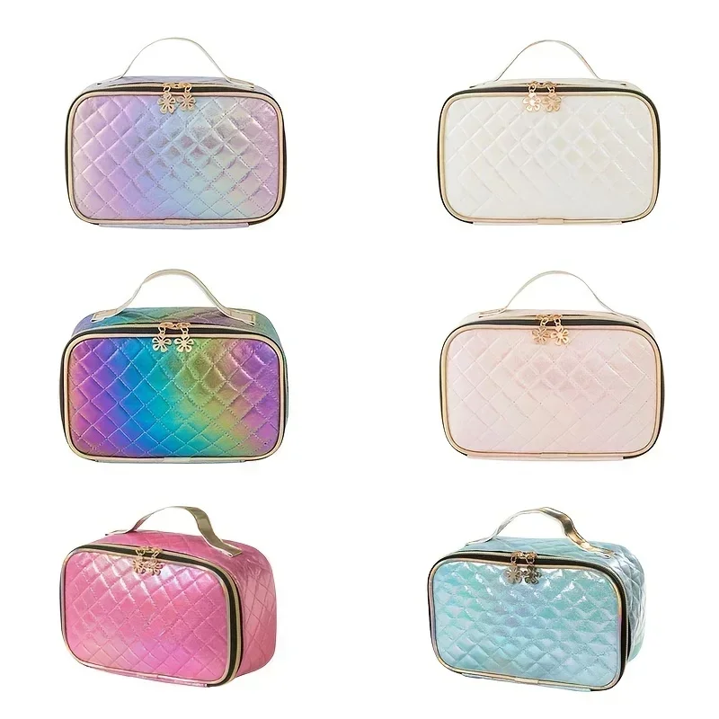 Large Capacity PU Cosmetic Bag, Handbag, Travel Bag, Toiletry Bag, Multifunctional Portable Storage Bag
Large Capacity PU Cosmetic Bag, Handbag, Travel Bag, Toiletry Bag, Multifunctional Portable Storage Bag
