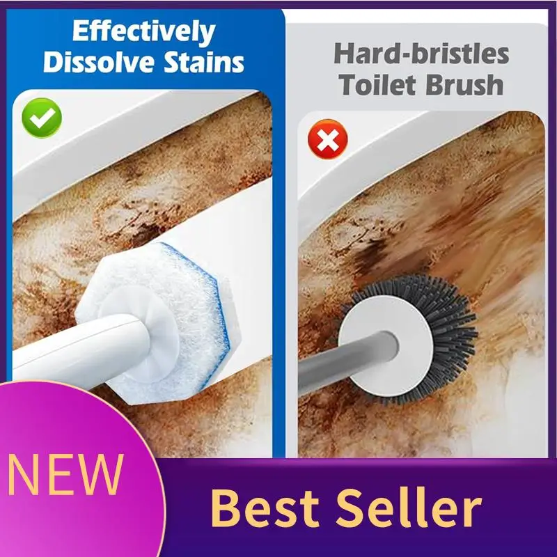 ABLU-50PCS Сменные одноразовые насадки для туалетной палочки, совместимые со всеми стержнями для туалетной палочки, одноразовая щетка для унитаза
ABLU-50PCS Сменные одноразовые насадки для туалетной палочки, совместимые со всеми стержнями для туалетной палочки, одноразовая щетка для унитаза