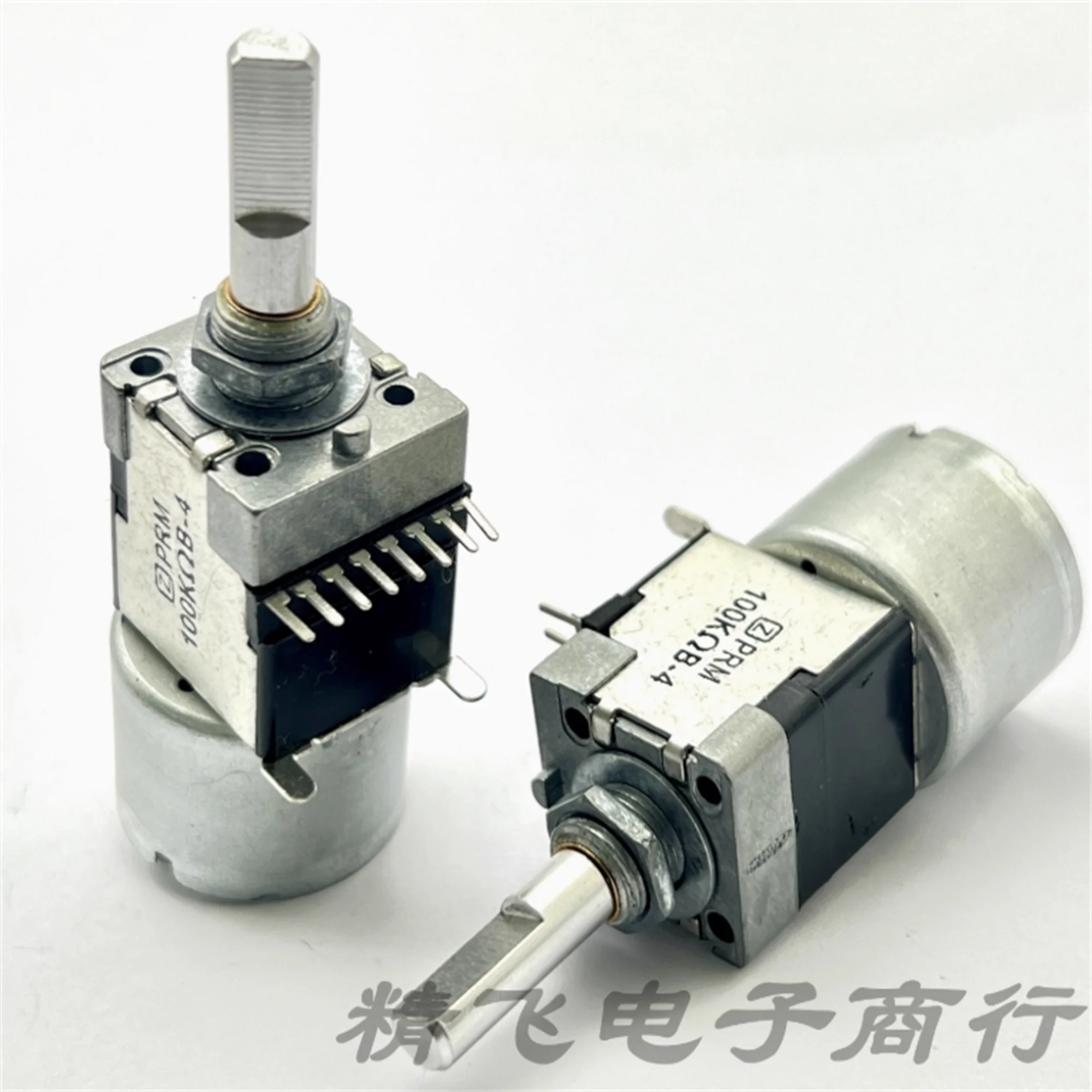 1 PCS RK163 amplifier master volume knob with motor, potentiometer, 8-pin B100k, shaft length 25mm
1 PCS RK163 amplifier master volume knob with motor, potentiometer, 8-pin B100k, shaft length 25mm