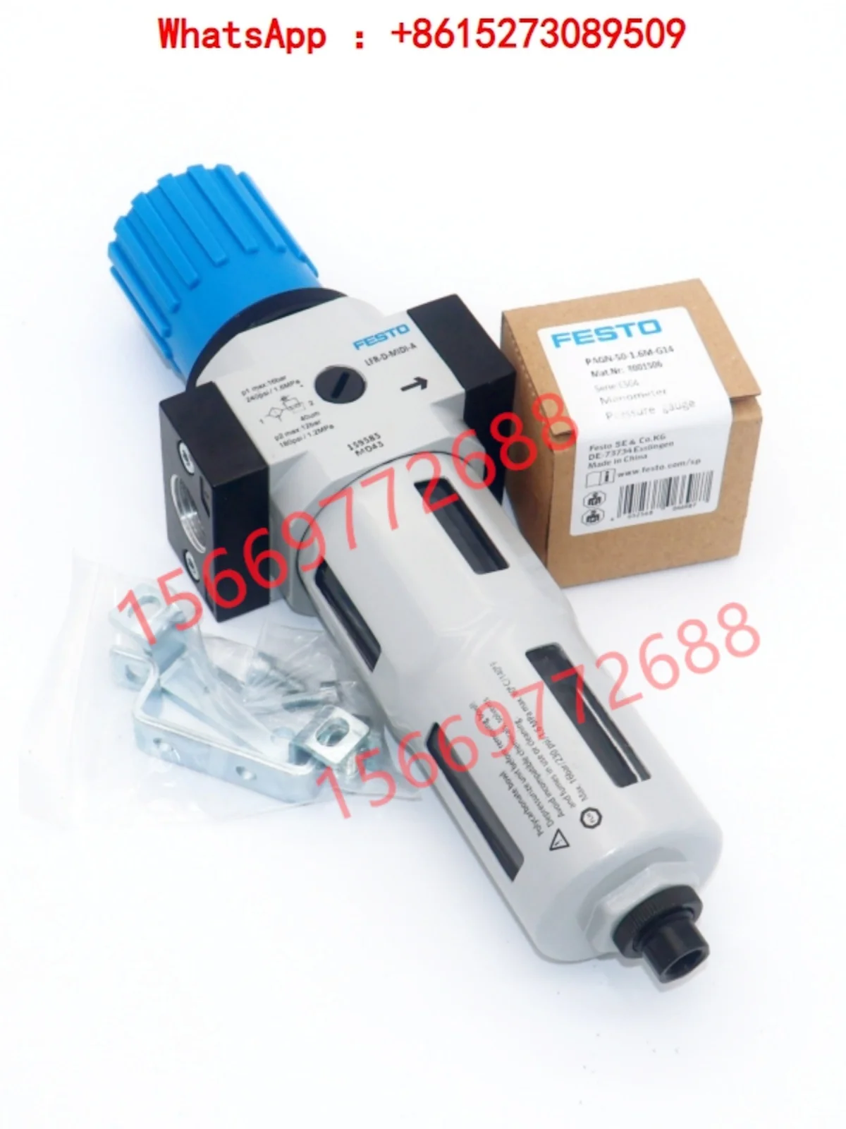 FESTO filtration pressure reducing valve LFR-1/2-D-MIDI-A 159585 brand new original
FESTO filtration pressure reducing valve LFR-1/2-D-MIDI-A 159585 brand new original