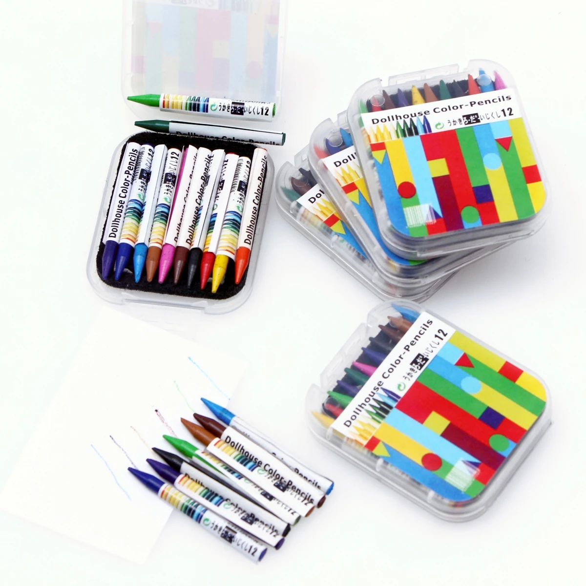 1:12 Dollhouse Mini Crayons 12 Color Miniature Items Drawing Tool Set Painter Model BJD Dolls House Accessories
1:12 Dollhouse Mini Crayons 12 Color Miniature Items Drawing Tool Set Painter Model BJD Dolls House Accessories