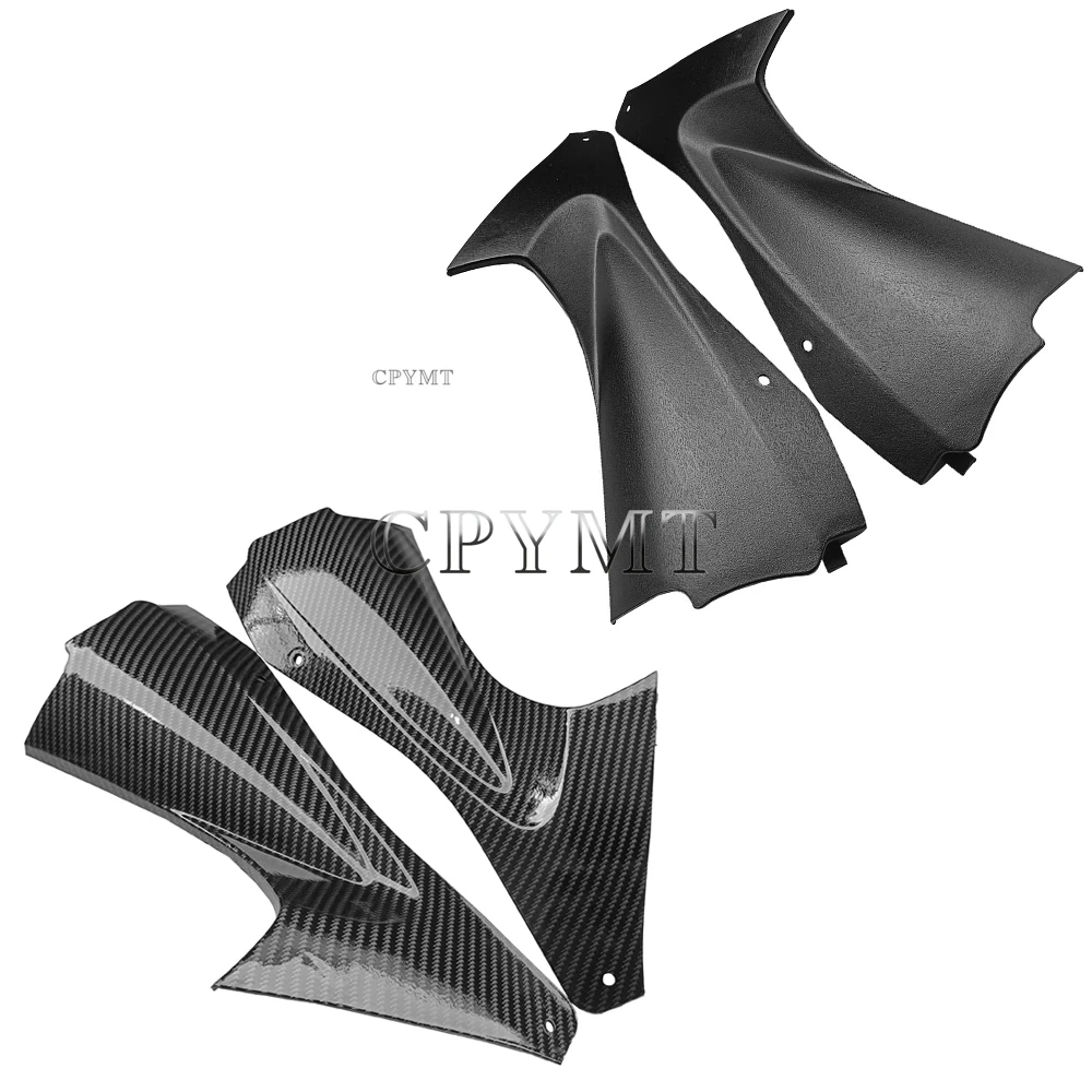 Motorcycle Fairing Air Duct Side Cover Plastic Panel Carbon Fiber Pattern/Black ABS Plastic Fit for Yamaha YZF R6 2006 2007 
Motorcycle Fairing Air Duct Side Cover Plastic Panel Carbon Fiber Pattern/Black ABS Plastic Fit for Yamaha YZF R6 2006 2007
