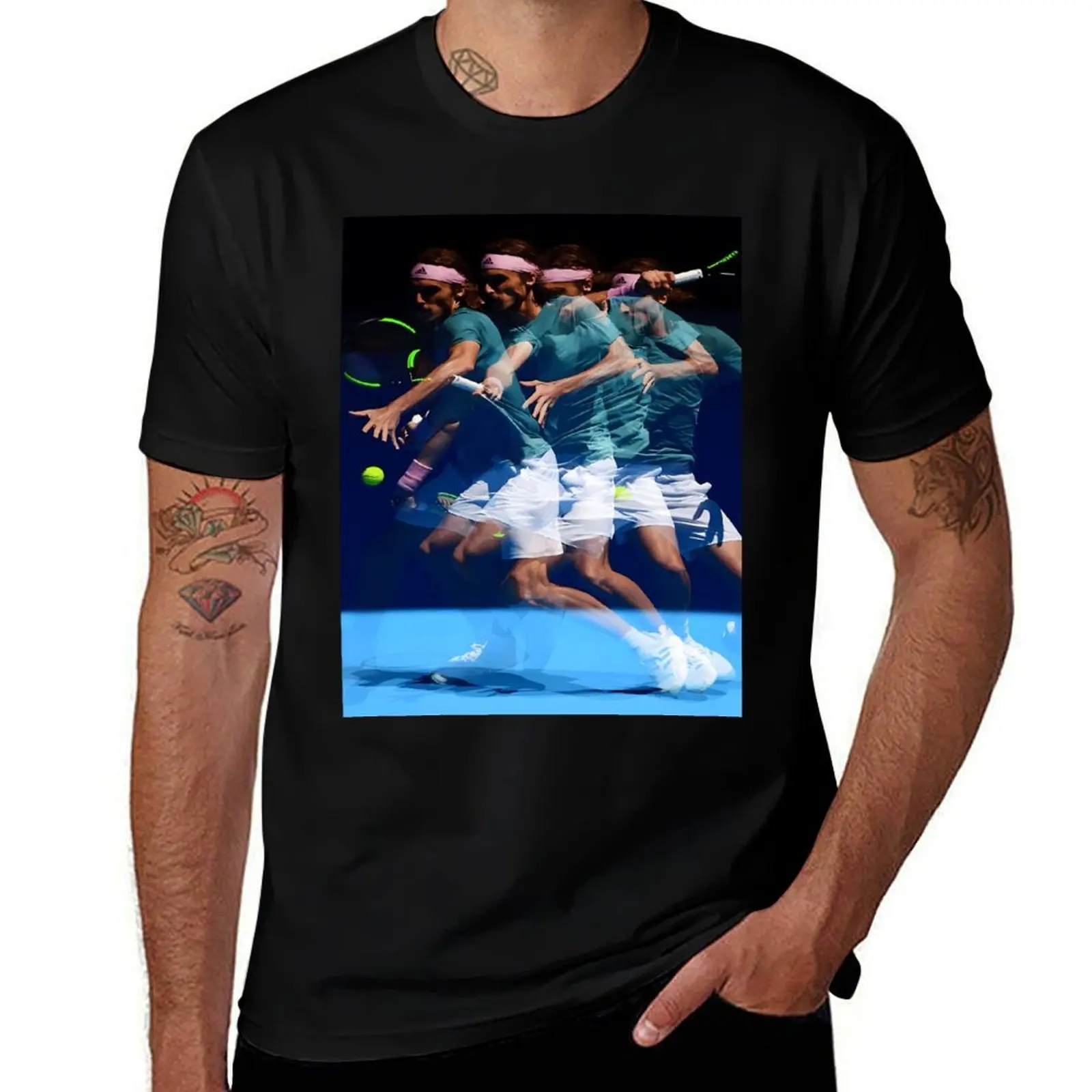 Tripple Stefanos Tsitsipas T-Shirt oversized anime Luxury man fitted t shirts for men
Tripple Stefanos Tsitsipas T-Shirt oversized anime Luxury man fitted t shirts for men