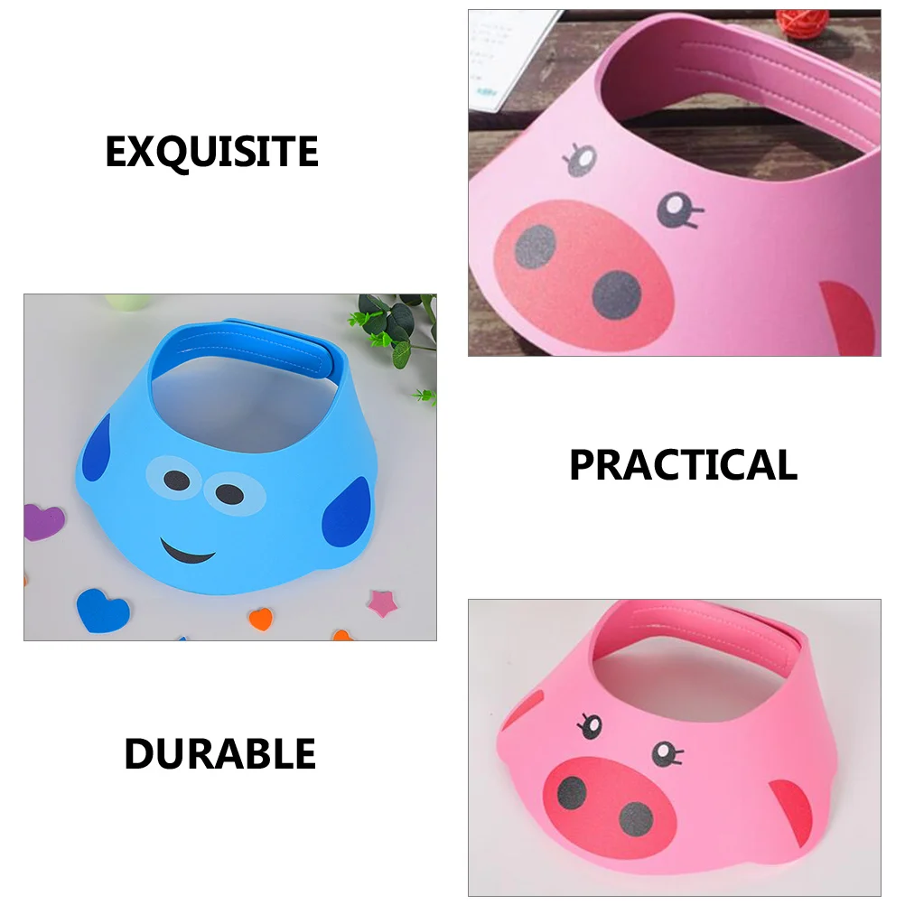 2pcs Kids Adjustable Shower Cap for Baby Toddler Hair Washing Bath Visor Cartoon Design Water Blocking Shampoo Hat
2pcs Kids Adjustable Shower Cap for Baby Toddler Hair Washing Bath Visor Cartoon Design Water Blocking Shampoo Hat